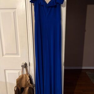 Morgan & Co. Vibrant Blue dress